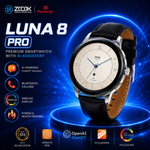 ZOOK LUNA 8 PRO Premium Smartwatch | AI ChatGPT Assistant + AMOLED + Bluetooth Calling thumbnail 2